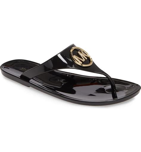 cheap michael kors flip flops|michael kors jelly flip flops.